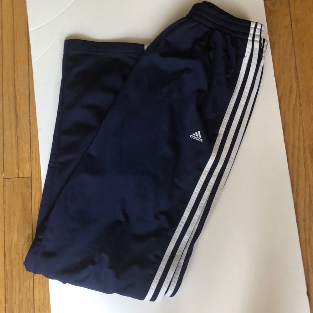 Adidas Men’s Navy Blue Snap Button Pants